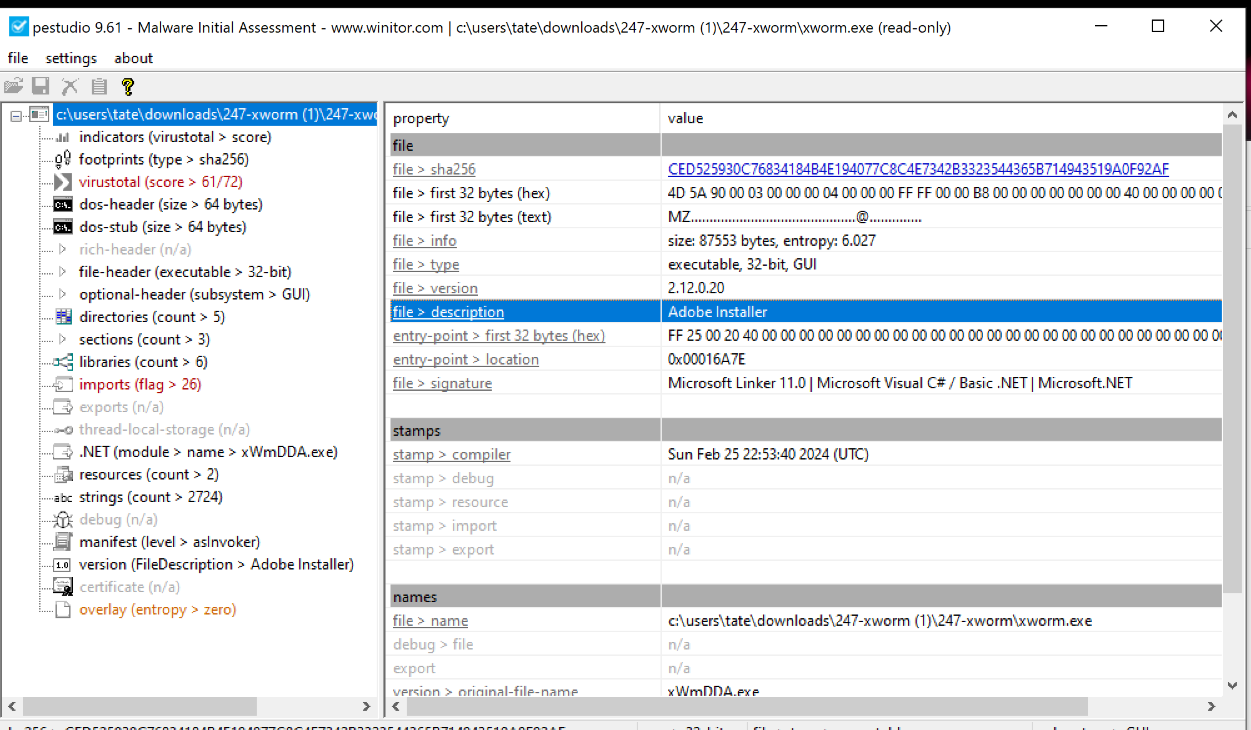 xworm_pestudio_description.png