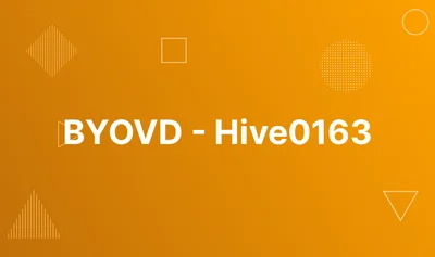 BYOVD - Hive0163