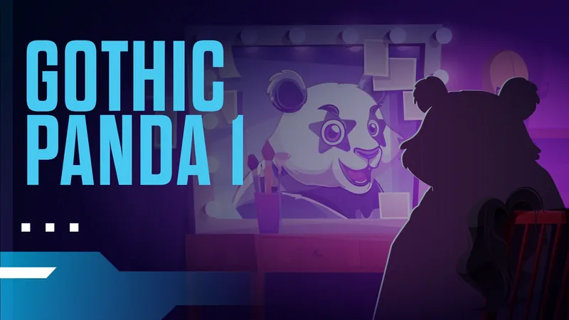 Gothic Panda 1